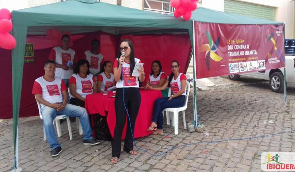 Dia Mundial de Combate ao Trabalho Infantil Tem Ações para Sensibilização Civil no município de Ibiquera