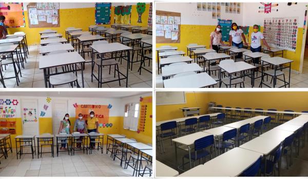 Escolas da Rede Municipal Recebem Novo Mobiliário para Salas de Aula