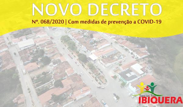 Prefeitura Municipal de Ibiquera Baixa Novo Decreto com Medidas de...