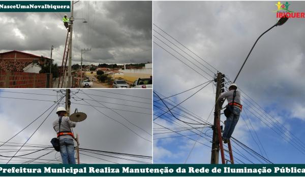 Prefeitura Municipal Realiza Manutenção na Iluminação Pública da Cidade Prefeitura Municipal Realiza Manutenção na Iluminação Pública da Cidade