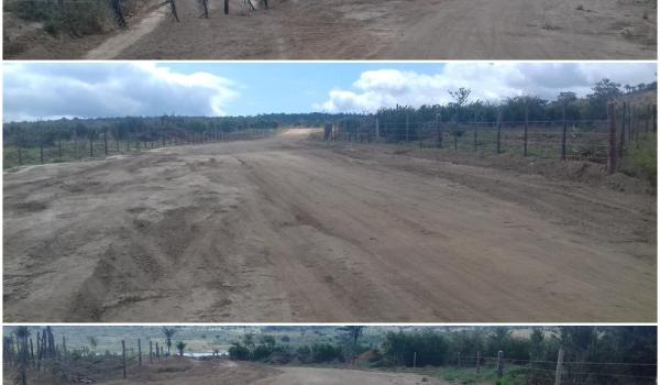 Relembre as obras realizadas nas estradas vicinais de Ibiquera em...